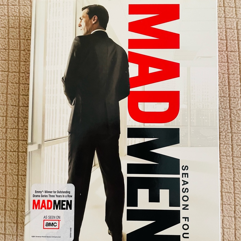Mad Men Season Four 4 DVD